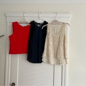 Bundle of cute casual tops